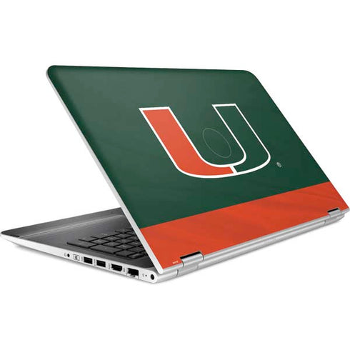 University of Miami Hurricanes Flag HP Pavilion Skin